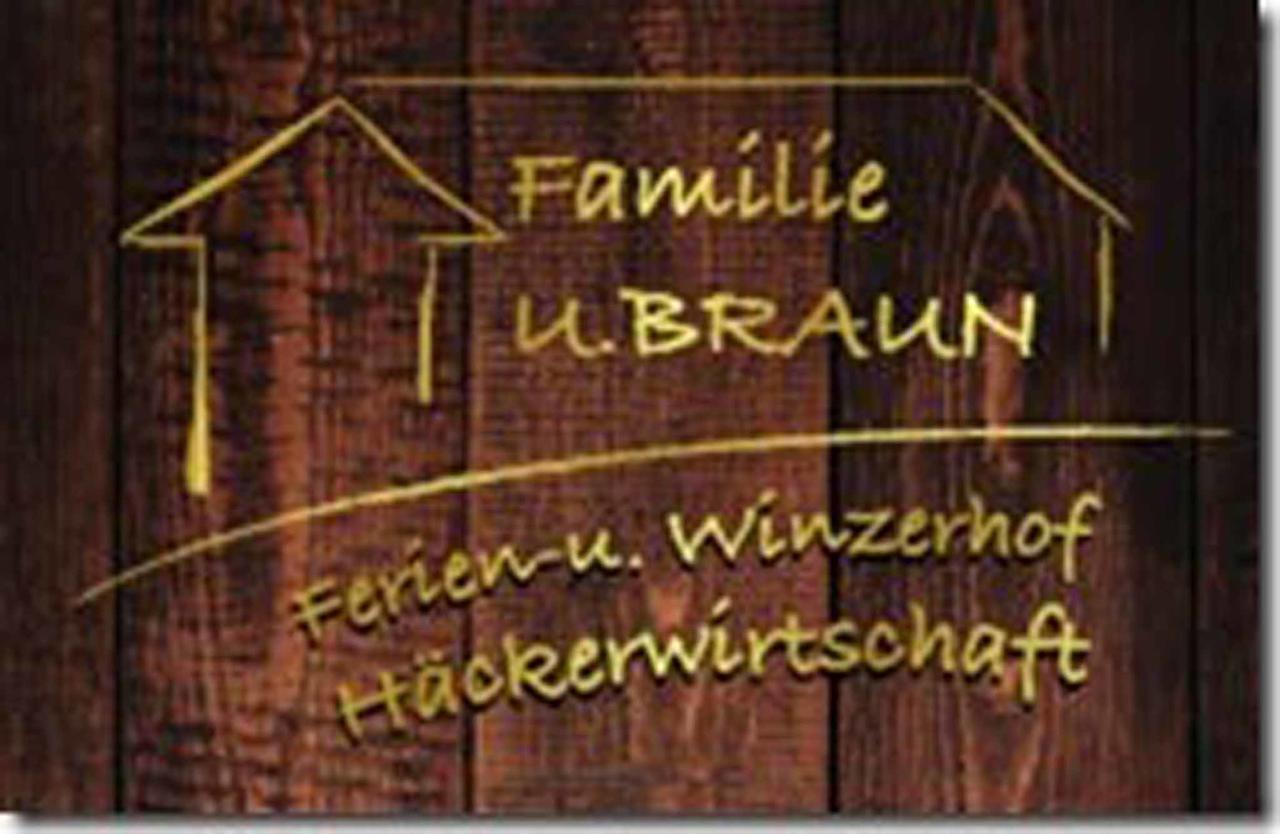 Appartamento Ferien- Und Winzerhof Ute Braun Nordheim am Main Esterno foto